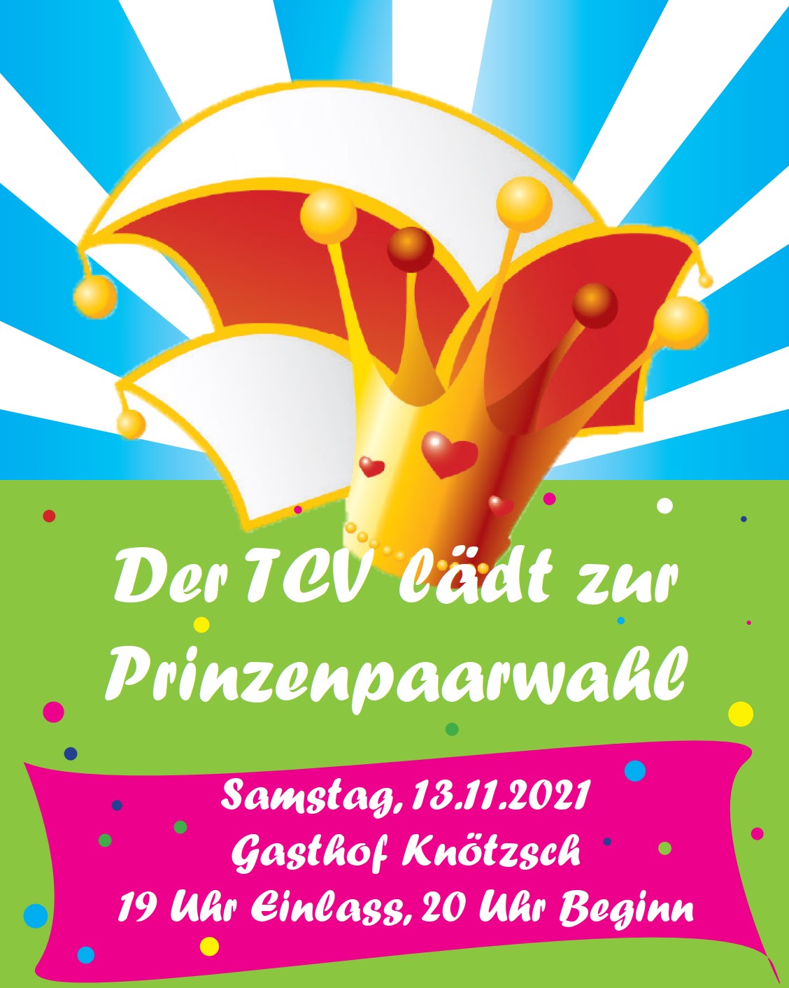 2111 Prinzenpaarwahl Plakat 69