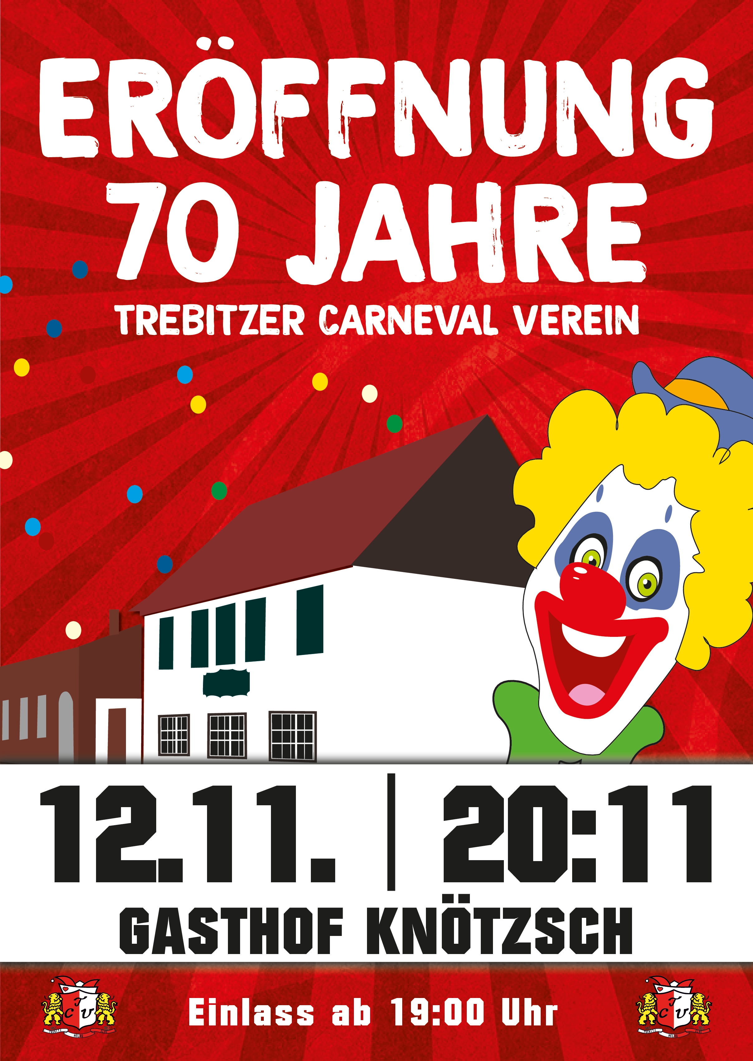 2211 Eroeffnung Plakat 70